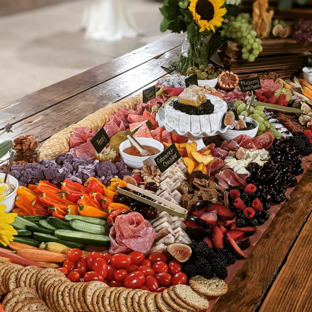 welcome wedding appetizers