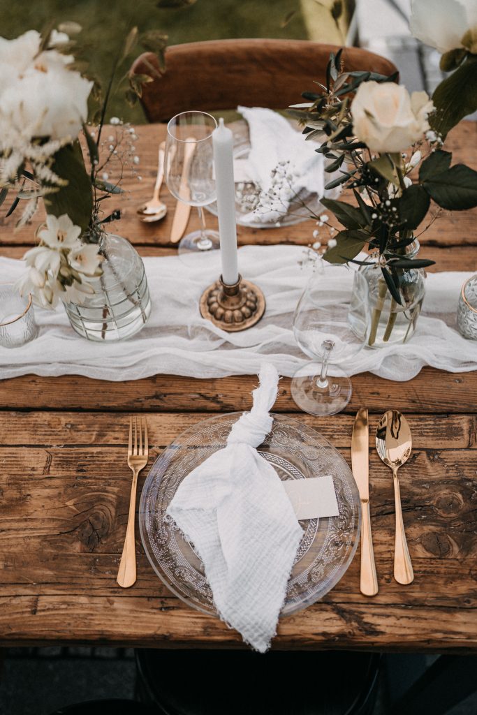 rustic placesetting