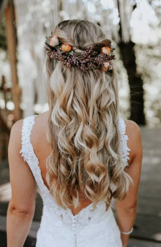 bridal hairstyle