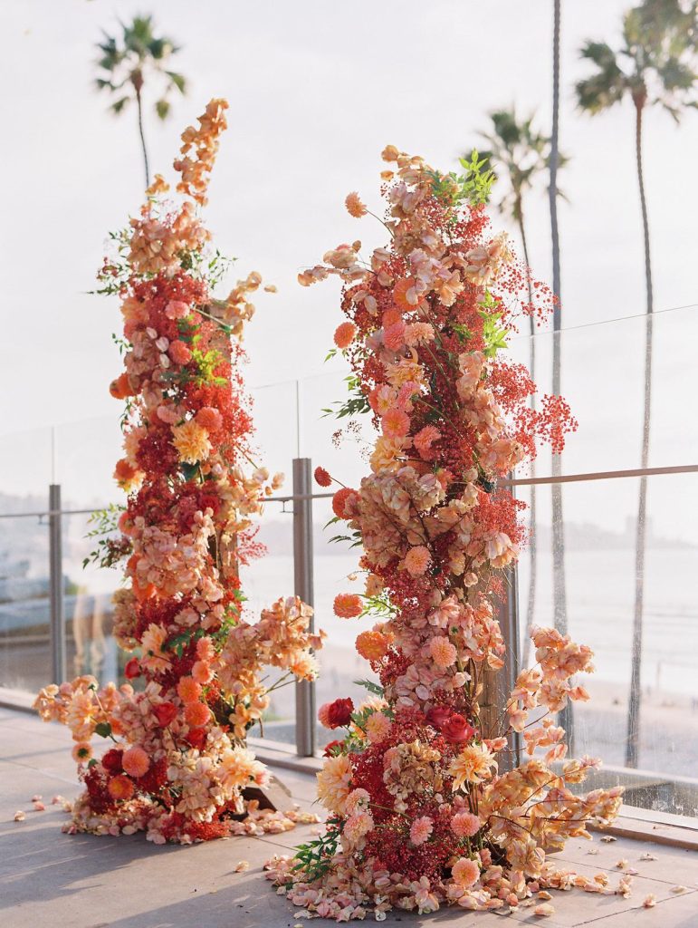 coral wedding ideas