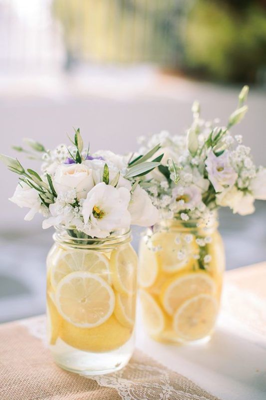 lemon wedding decoration
