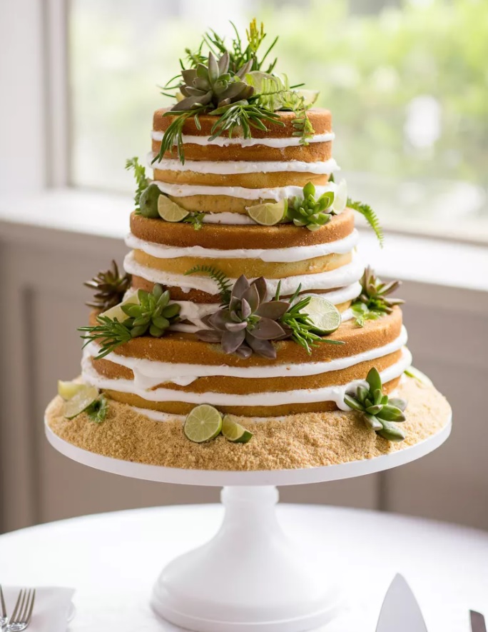 key lime pie wedding cake
