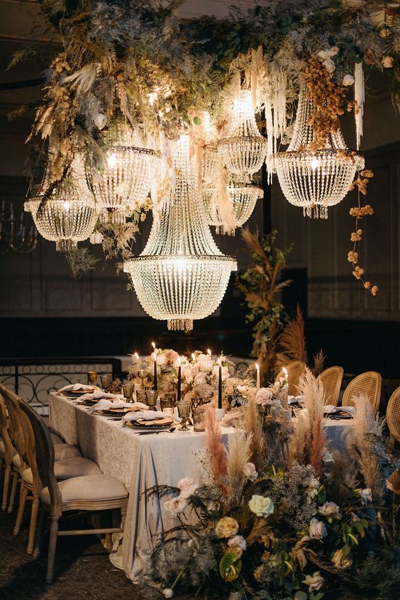 wedding chandelier inspiration